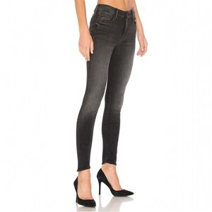 MOTHER The Looker Black Skinny Jeans "Cat Got Your Tongue" Women's Size 27